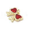 Brass Enamel Pendants KK-Q039-13G-2