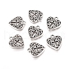Valentine's Day Gift Ideas for Zinc Alloy Pendants PALLOY-WH0067-24A-1