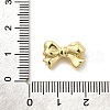 Bowknot Alloy Beads FIND-H015-05G-3