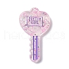 Acylic Pendant with Glitter Powder X1-OACR-H035-01A-1