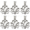 SUNNYCLUE 10Pcs Alloy Diffuser Locket Pendants FIND-SC0008-35-1