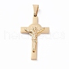 304 Stainless Steel Pendants STAS-N017-13G-1