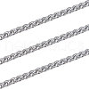 304 Stainless Steel Wheat Chains CHS-CJ0001-17-4