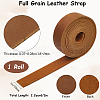 2M Flat AB Grade Cowhide Leather Cord AJEW-WH0479-73F-02-2