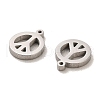 Non-Tarnish 304 Stainless Steel Charms STAS-L022-137P-2
