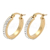 304 Stainless Steel Hoop Earrings EJEW-N0031-11G-4
