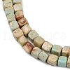 Natural Imperial Jasper Beads Strands G-V003-02-4