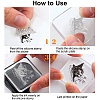 Custom Summer Theme PVC Plastic Clear Stamps DIY-WH0631-0590-3
