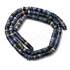Natural Dumortierite Beads Strands G-H230-71-3