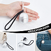 Aluminium Alloy Keychain AJEW-WH0561-90A-02-4