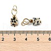 Natural Dalmatian Jasper Pendants STAS-Z129-01G-06-3
