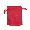 Velvet Jewelry Drawstring Storage Pouches ABAG-P013-02A-2