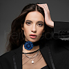 SUPERFINDINGS 4Pcs 4 Styles Waxed Cotton Cord Collar Choker Necklaces NJEW-FH0001-12-6
