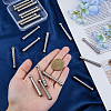 SUPERFINDINGS 20Pcs Alloy Cord Ends FIND-FH0010-16-3