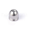 Tarnish Resistant 304 Stainless Steel Cord End Caps STAS-P223-20P-02-2