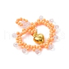 Glass Seed Beaded Heart Pendants PALLOY-MZ00588-02-3