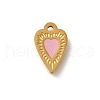 304 Stainless Steel Enamel Charms STAS-V006-04G-02-1