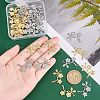 Unicraftale 40Pcs 2 Colors 304 Stainless Steel Pendants STAS-UN0035-32-2