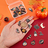   28Pcs 14 Style Alloy Enamel Pendants ENAM-PH0002-35-3