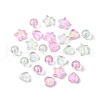 120Pcs 6 Styles Eco-Friendly Transparent Acrylic Beads TACR-YW0001-89-2