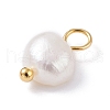 Natural Cultured Freshwater Pearl Charms PALLOY-JF01098-03-4