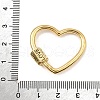 304 Stainless Steel Keychain Clasps STAS-Z135-02G-3