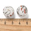 Christmas Round Silicone Beads SIL-K002-02E-2