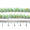 Opaque Glass Beads Strands EGLA-A035-P6mm-L20-4