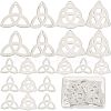 CREATCABIN 40Pcs 2 Style 304 Stainless Steel Pendants STAS-CN0001-20-1