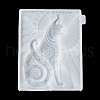 Rectangle with Cat & Sun DIY Wall Decoration Silicone Molds SIL-F007-10-3