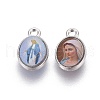 Glass Charms X-KK-F789-37P-2