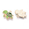Marine Animals Alloy Enamel Pendants ENAM-T022-34E-2