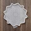 Mandala Flower Coaster DIY Silicone Mold DIY-K072-05B-3