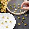 CHGCRAFT 100Pcs Polymer Clay Rhinestone European Beads CPDL-CA0001-01-3