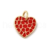 Brass Enamel Charms KK-Q098-23G-A-1