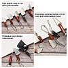 CHGCRAFT 5 Sets 5 Styles 402 Stainless Steel Multi-function Pocket Knife Pendant AJEW-CA0001-88-5