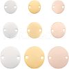 Unicraftale 9Pcs 9 Style 201 Stainless Steel Connector Charms STAS-UN0036-92-1