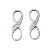 Tarnish Resistant 201 Stainless Steel Link Connectors X-STAS-Q240-047P-1