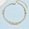 Alloy Star Multi-strand Anklets WG18F6C-18-1