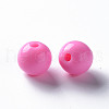 Opaque Acrylic Beads MACR-S370-C10mm-M1-2