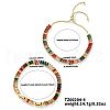 2Pcs 2 Styles Brass Cubic Zirconia Cup Chain Fashionable and Elegant Bracelets Sets TY3571-1
