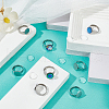 Unicraftale DIY Blank Dome Flat Round Finger Ring Making Kit DIY-UN0004-51-3