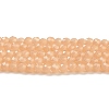 Glass Imitation Jade Beads Strands GLAA-H021-05-02-2