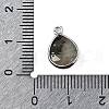 Natural Labradorite Faceted Pendants G-U019-05P-08-3