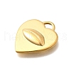 304 Stainless Steel Pendants STAS-E545-03G-2