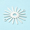 Brass Connector Charms KK-H435-10S-4