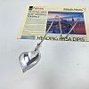 Brushed Triple Heart Alloy Pendant Long Necklaces for Women FS-WG6E77D-04-1