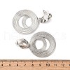 Silver Needle Silver Earrings Fashion Metal Earrings Simple Design Earrings TV7290-2-2