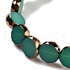 Imitation Jade Glass Beads Strands GLAA-H032-02-05-3
