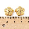 Brass Bead Caps KK-V015-12G-01-2
